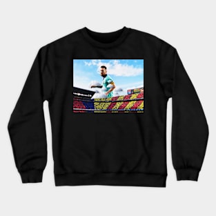 Messi Argentina over the stadium Crewneck Sweatshirt